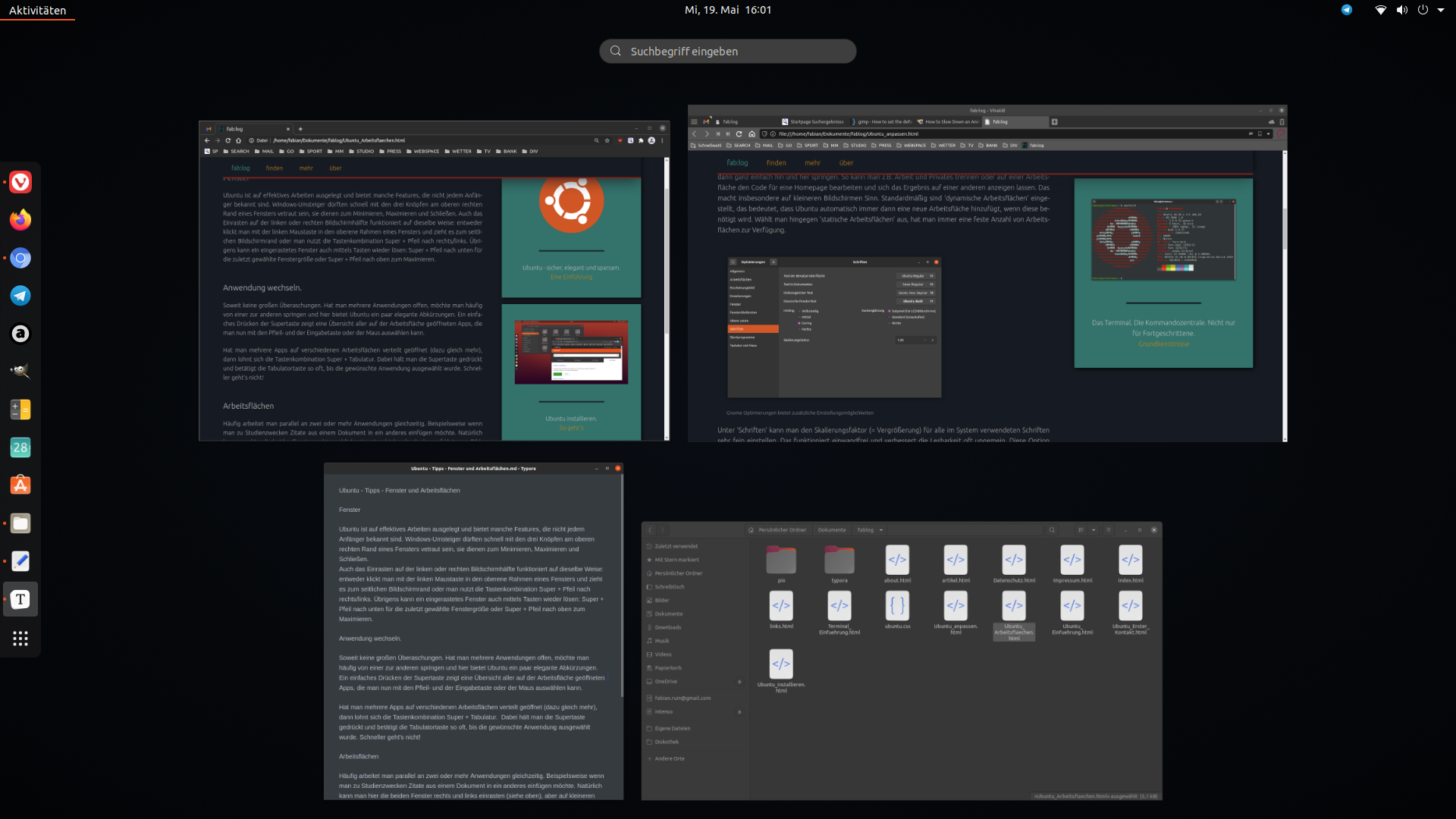 Anwendungsübersicht